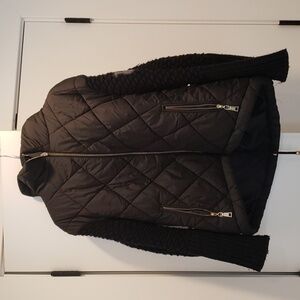 Max Mara knit puffer jacket